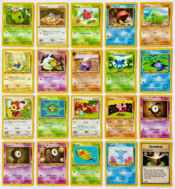 Pokemon 1st EDITION 2001 Neo Discovery Complete Common 20 Card Lot - NM to Mint! - Image 1