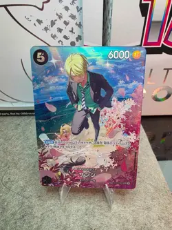 Sanji (SP Alt Art) ST14-003 SR Royal Blood - ONE PIECE Card Game Japanese - Image 1