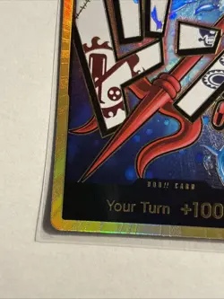 2024 One Piece - Hody Jones Gold Don!! Card +1000 English PRB-01 Premium Booster - Image 4