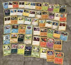 POKEMON Lot #9 Trading Card Lot of 50 Cards Early 2000's FREE SHIPPING - Image 1