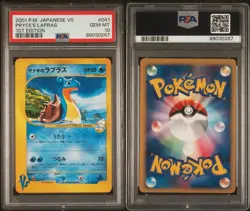 Pryce's Lapras PSA 10 041/141 VS 1st ED Japanese Pokemon Card - Image 3
