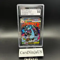 CGC GEM MINT 10 MEGA Charizard X ex MA 223/193 MEGA Dream ex M2a Pokemon Card - Image 1