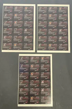 ARTBOX - Harry Potter - Prisoner of Azkaban- Uncut Trading Card Sheets-Lot of 6 - Image 2