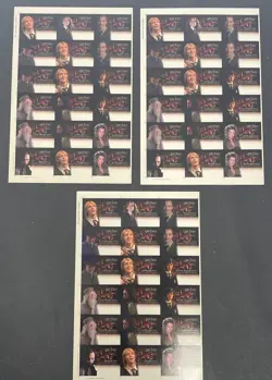 ARTBOX - Harry Potter - Prisoner of Azkaban- Uncut Trading Card Sheets-Lot of 6 - Image 5