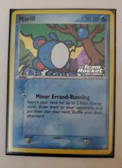 Marill 68/109 Stamped Reverse Holo Pokemon Card - Image 1