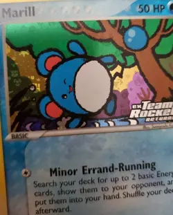 Marill 68/109 Stamped Reverse Holo Pokemon Card - Image 4