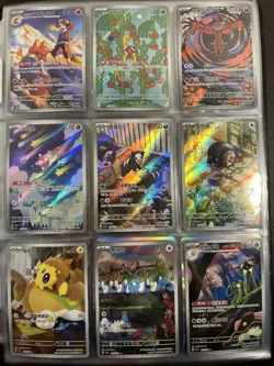 Pokemon Collection Binder All Holo With Graded Card - Image 1