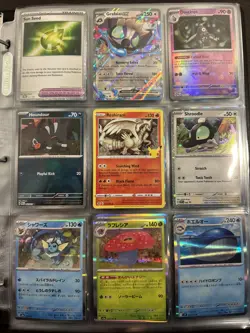 Pokemon Collection Binder All Holo With Graded Card - Image 3