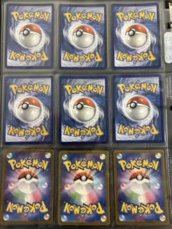 Pokemon Collection Binder All Holo With Graded Card - Image 4