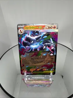Mega Charizard X EX 013/094 Phantasmal Flames Pokemon Card TCG Ultra Rare - Image 3