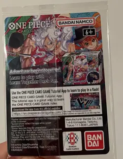 ONE PIECE Card Game Monkey D. Luffy College Basketball US Voyage Promo SEALED - Image 2