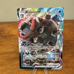 Pokemon TCG Blastoise VMAX Holo Promo Card SWSH103 Blackstar NM - Image 1