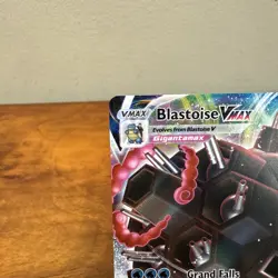 Pokemon TCG Blastoise VMAX Holo Promo Card SWSH103 Blackstar NM - Image 2