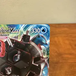 Pokemon TCG Blastoise VMAX Holo Promo Card SWSH103 Blackstar NM - Image 3