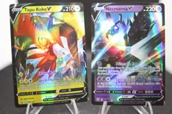Pokemon TCG V-card 22-Card Lot Holo Rare - Image 5