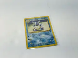 Wartortle Gold Foil W Wizards of the Coast Stamp Base Set 2 Card 63/130 Pokemon - Image 4