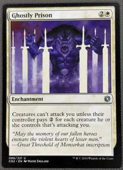 Ghostly Prison NM Conspiracy: Take the Crown 2016 Draft_Innovation/Uncommon #86 - Image 1