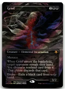 Grief (Borderless) (Textured Foil) NM Foil M Special Guests 51 - Image 1