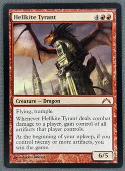 1 x MTG Hellkite Tyrant NM - Gatecrash , English - Image 1