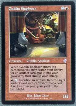 Goblin Engineer NM Near-Mint Time Spiral Remastered , English - 1 x MTG - Image 1