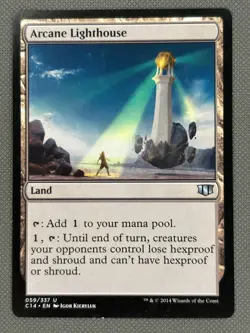 1x Arcane Lighthouse NM Eng MTG - Commander 2014 - Image 2