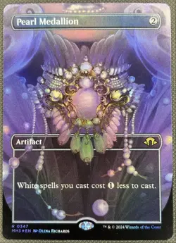 Pearl Medallion (Borderless) FOIL NM Modern Horizons 3 2024 - Image 1