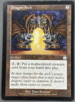 MTG 1X DRAGON ARCH APOCALYPSE PLAYED - Image 1
