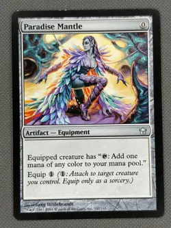 PARADISE MANTLE --- MTG -- FIFTH DAWN --- LP - Image 2