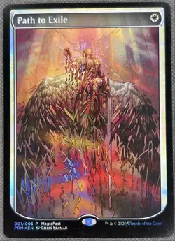 Path to Exile FOIL NM MagicFest 2020 2020 Promo/Rare #1 - Image 1