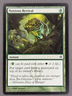 Noxious Revival - MTG New Phyrexia - NM - Image 2