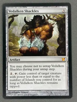 Magic The Gathering MTG VEDALKEN SHACKLES Modern Masters NM Near Mint - Image 2