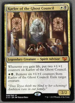 Karlov of the Ghost Council - Commander 2015 - MTG Magic the Gathering - NM - Image 1