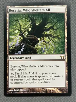 MTG - Boseiju, Who Shelters All Champions of Kamigawa - Near Mint - Image 2