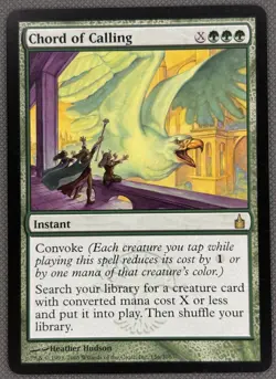 MTG - Chord of Calling NM - Ravnica City of Guilds, Magic The Gathering - Green - Image 1