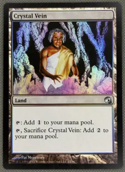 Crystal Vein [Premium Deck Series: Graveborn] Foil Near Mint - Image 1