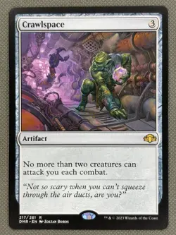 Mint/Near-Mint, English - 1 x MTG Crawlspace Dominaria Remastered - Image 2