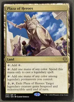 Plaza of Heroes NM Dominaria United 2022 Expansion/Rare #252 - Image 1