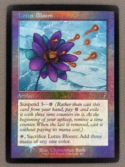Magic MTG Launch Party & Release Event Promos Lotus Bloom #411 Promo Foil TCG - Image 2