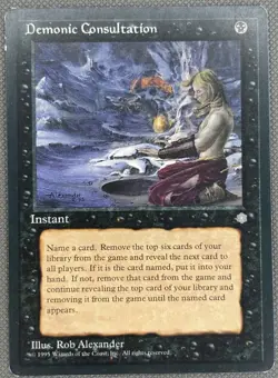 1x Demonic Consultation - Ice Age - Light Play - Image 1