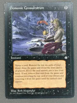 1x Demonic Consultation - Ice Age - Light Play - Image 2