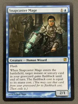 Snapcaster Mage NM, English MTG Innistrad - Image 2