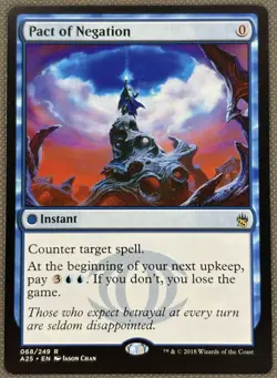 1 x Pact of Negation - Masters 25 English NM MTG - Image 1