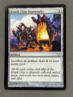 Krark-Clan Ironworks NM #134/165 Uncommon - MTG Magic: Fifth Dawn - Image 2