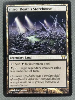 Shizo, Death's Storehouse NM Near-Mint, English - 1 x MTG Champions of Kamigaw - Image 2