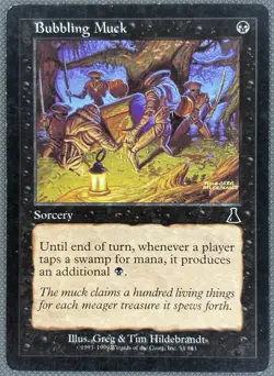 MTG Bubbling Muck Urza's Destiny Light Play!! - Image 1