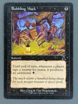 MTG Bubbling Muck Urza's Destiny Light Play!! - Image 2
