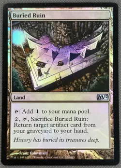 Buried Ruin FOIL [Magic 2012] Near Mint M12 - Image 1