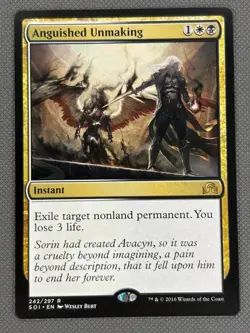 MTG Anguished Unmaking ** Shadows over Innistrad ** English NM - Image 2