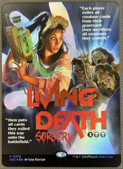 Living Death (Showcase) FOIL NM Duskmourn: House of Horror Commander 2024 - Image 1