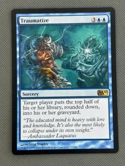 Traumatize NM, English MTG Magic 2010 (M10) - Image 1